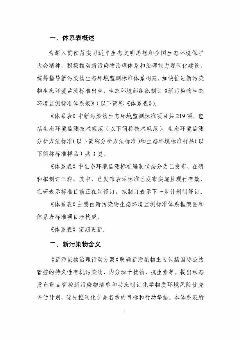 031317285833_0W020240313393727714339_3.jpg 生态环境部发布《新污染物生态环境监测标准体系表(征求意见稿)》!(图3)