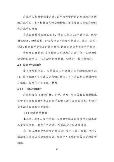 吉林省重污染天气应急预案修订版｜公众意见征集全攻略(图15)