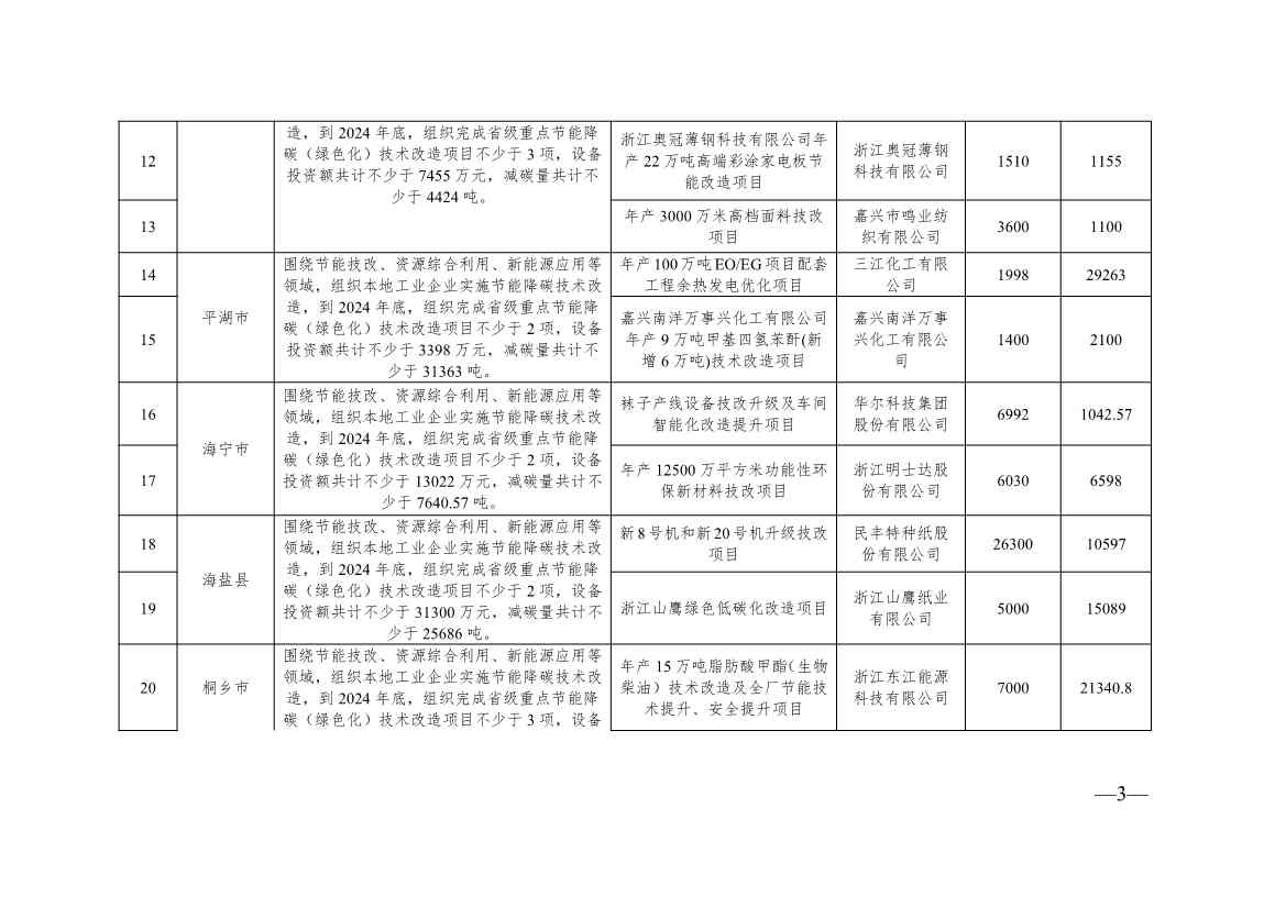 浙江2024制造转型示范项目计划实施名单｜实用指南(图21)