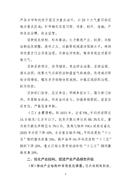 辽宁省空气质量改善行动方案｜实用指南(图2)