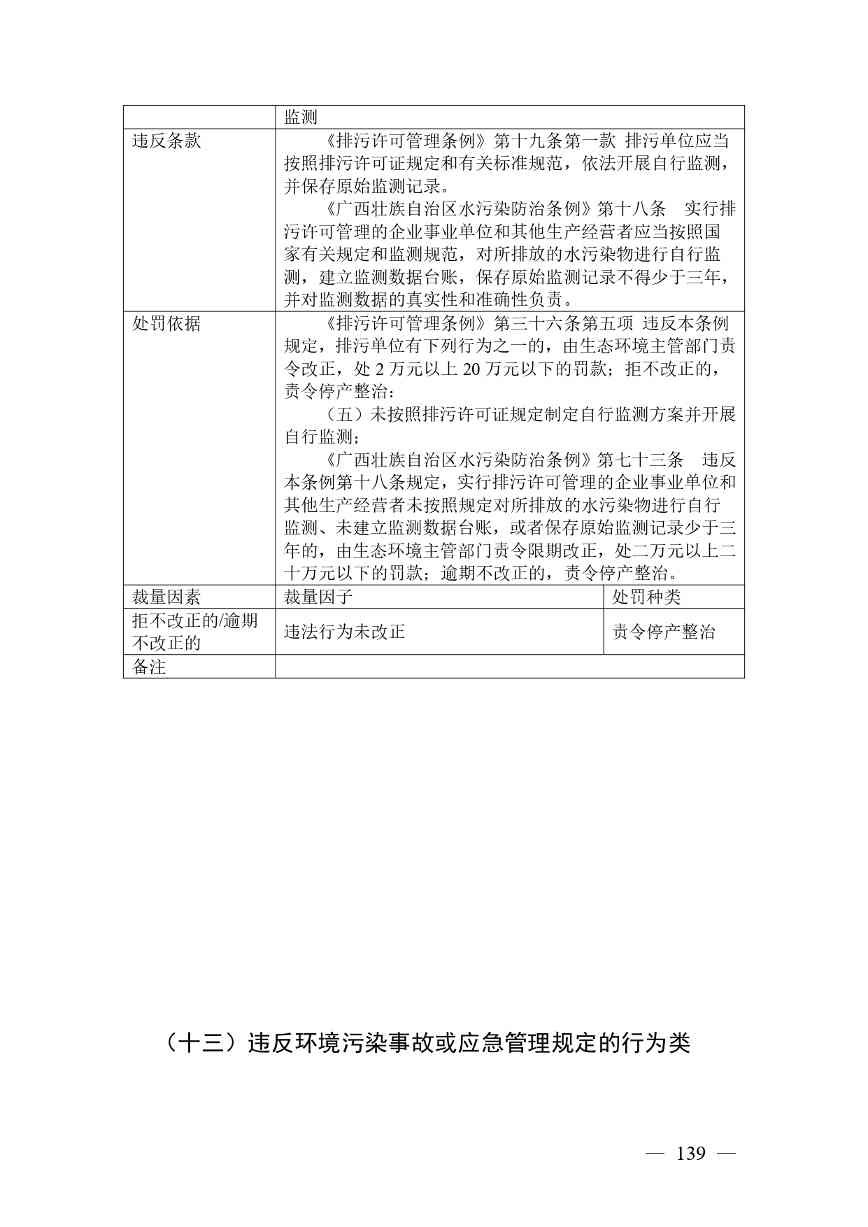 广西生态环境行政处罚裁量规则征求意见｜实用指南(图139)