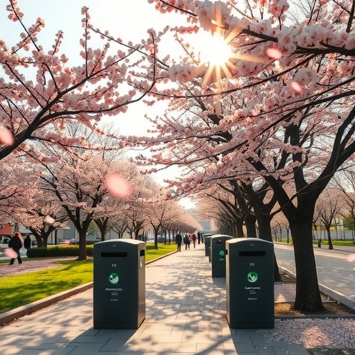 樱你而美，“无废”同行！全民共筑樱花跑“绿色风景线”(图1)