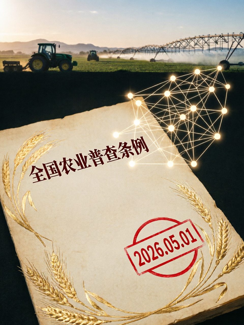 2026年5月1日起施行！李强签署国务院令 公布修订后的《全国农业普查条例》