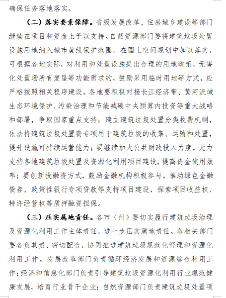 《四川省城市建筑垃圾处置及资源化利用两年行动方案（2024—2025年）（征求意见稿）》(图11)