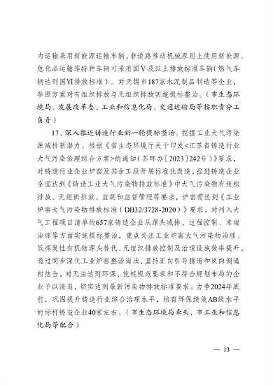 《无锡市2024年大气污染防治工作计划》发布(图13)