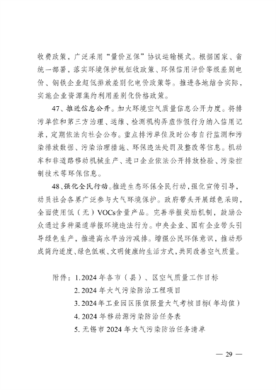 《无锡市2024年大气污染防治工作计划》发布(图29)