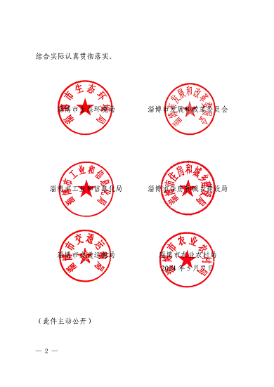 《淄博市减污降碳协同增效实施方案》发布(图2)