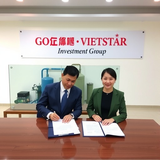 国惠环境与越南VIETSTAR投资集团签署合作备忘录