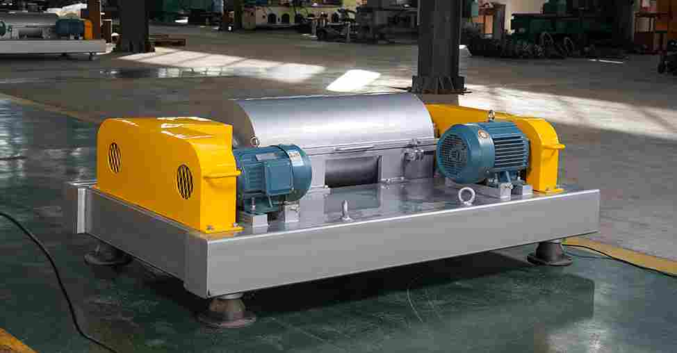 卧式螺旋卸料沉降离心机原理与结构解析，实现高效固液分离