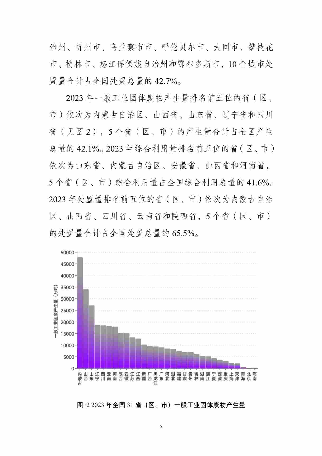 全国固体废物污染防治信息公开现状与固体废物管理状况分析(图9)