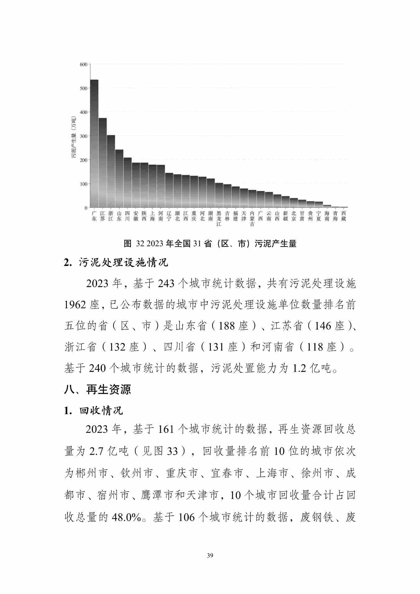 全国固体废物污染防治信息公开现状与固体废物管理状况分析(图43)