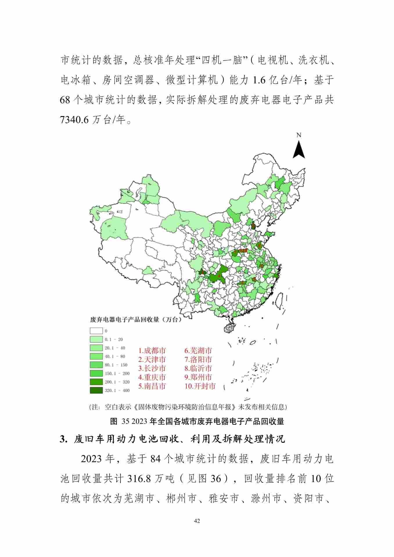 全国固体废物污染防治信息公开现状与固体废物管理状况分析(图46)